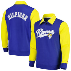 NFL Los Angeles Rams Tommy Hilfiger Aiden Quarter-Zip Sweatshirt