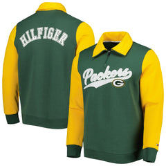 NFL Green Bay Packers Tommy Hilfiger Aiden Quarter-Zip Sweatshirt