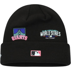 San Francisco Giants Polar Lights Cuffed Knit Hat - Black | New Era