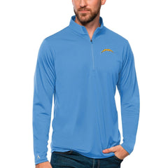 NFL Los Angeles Chargers Antigua Tribute Quarter-Zip Lightweight Pullover Top