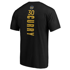 Stephen Curry Golden State Warriors Playmaker Name & Number Logo T-Shirt sale - Black sale