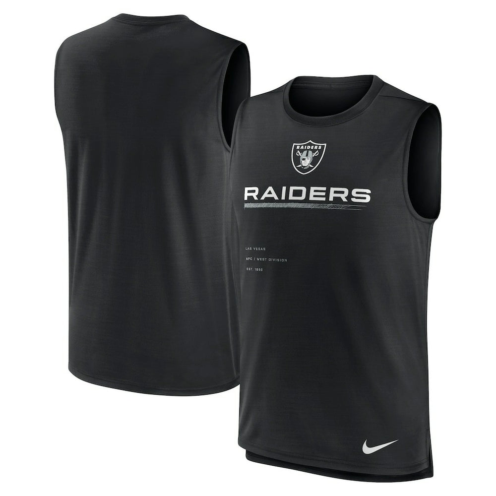 NFL Las Vegas Raiders Muscle Trainer Tank Top