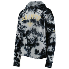 NFL New Orleans Saints Women's Cloud Dye Fleece Pullover Hoodie