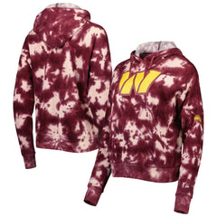NFL Washington Commanders Women's Cloud Dye Fleece Pullover Hoodie