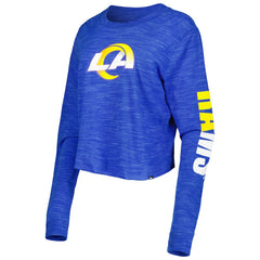 NFL Los Angeles Rams Women's Crop Long Sleeve T-Shirt