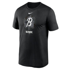 Baltimore Orioles City Connect Large Logo T-Shirt - Black | Nike