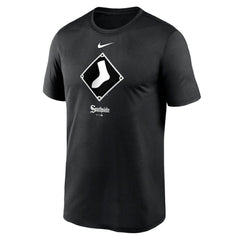 Chicago White Sox City Connect Logo T-Shirt - Black | Nike