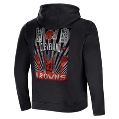 NFL Cleveland Browns NFL x Darius Rucker Collection Rocker Full-Zip Hoodie