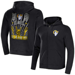 NFL Los Angeles Rams NFL x Darius Rucker Collection Rocker Full-Zip Hoodie
