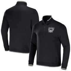 NFL Las Vegas Raiders NFL x Darius Rucker Collection Logo Quarter-Zip Top