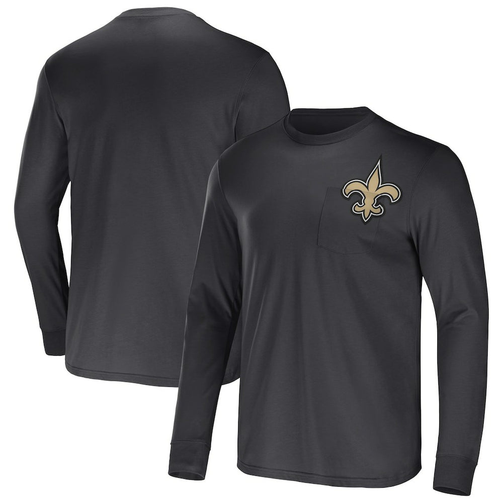 NFL New Orleans Saints NFL x Darius Rucker Collection Team Long Sleeve Pocket T-Shirt
