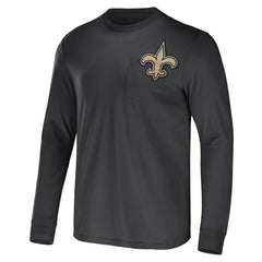 NFL New Orleans Saints NFL x Darius Rucker Collection Team Long Sleeve Pocket T-Shirt