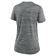 Chicago White Sox Women's City Connect Velocity Practice Performance V-Neck T-Shirt - Gray | Nike