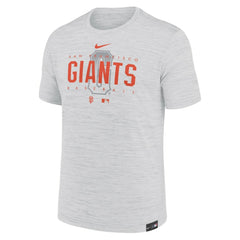 San Francisco Giants City Connect Velocity Practice Performance T-Shirt - Gray | Nike