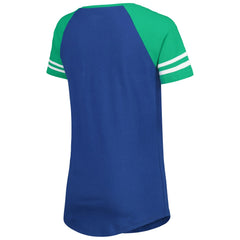 NFL Seattle Seahawks Women's Legacy Lace-Up Raglan T-Shirt