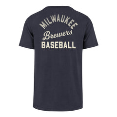 Milwaukee Brewers Turn Back Franklin T-Shirt - Navy | 47 brand