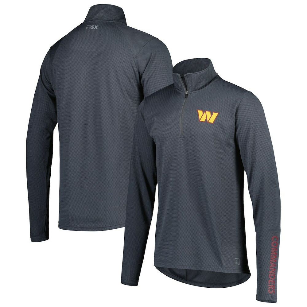 NFL Washington Commanders MSX by Michael Strahan Half-Zip Pullover