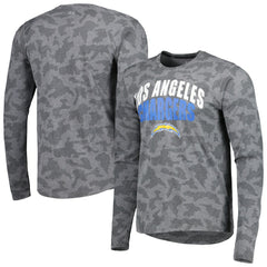 NFL Los Angeles Chargers MSX by Michael Strahan Performance Camo Long Sleeve T-Shirt