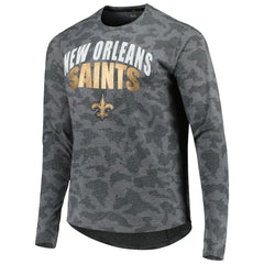 NFL New Orleans Saints MSX by Michael Strahan Performance Camo Long Sleeve T-Shirt