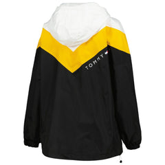 Pittsburgh Penguins Tommy Hilfiger Women's Staci Half-Zip Windbreaker Jacket