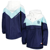 Seattle Kraken Tommy Hilfiger Women's Staci Half-Zip Windbreaker Jacket