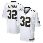 NFL New Orleans Saints Tyrann Mathieu Game Jersey