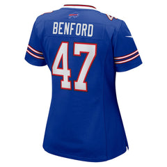 NFL Buffalo Bills Christian Benford Women's Game Jersey