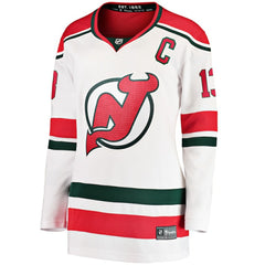 Nico Hischier New Jersey Devils Fanatics Women's Alternate Breakaway Jersey