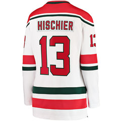 Nico Hischier New Jersey Devils Fanatics Women's Alternate Breakaway Jersey