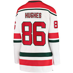 Jack Hughes New Jersey Devils Fanatics Women's Alternate Breakaway Jersey