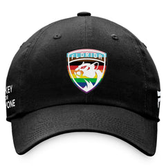 Florida Panthers Fanatics Team Logo Pride Adjustable Hat