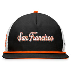 San Francisco Giants Heritage Golfer Snapback Hat - Black