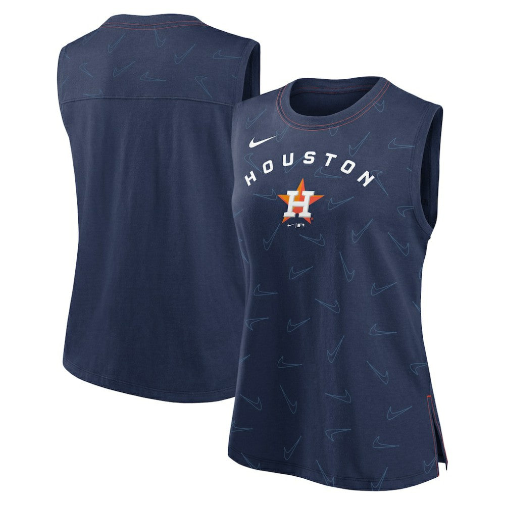 Houston Astros Women's Muscle Play Tank Top - Navy | Nike