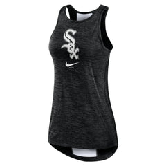 Chicago White Sox Women's Dri-FIT Performance Right Mix High Neck Tank Top - Black | Nike