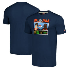 NFL Denver Broncos John Elway & Terrell Davis Homage Unisex NFL Jam Retired Tri-Blend T-Shirt