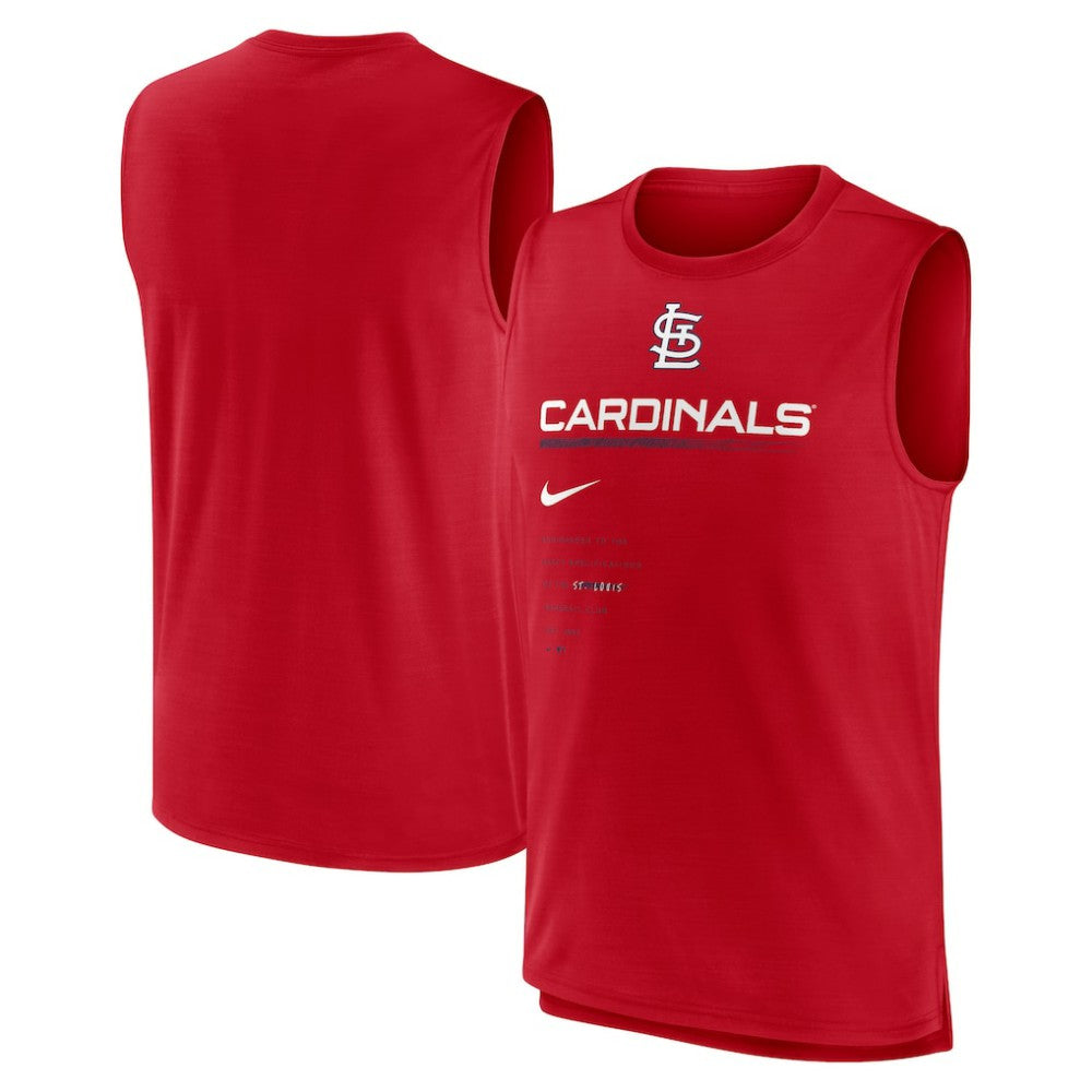 St. Louis Cardinals Exceed Performance Tank Top - Red | Nike