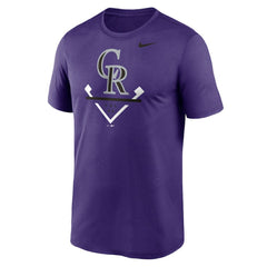 Colorado Rockies Icon Legend Dri-FIT T-Shirt - Purple | Nike