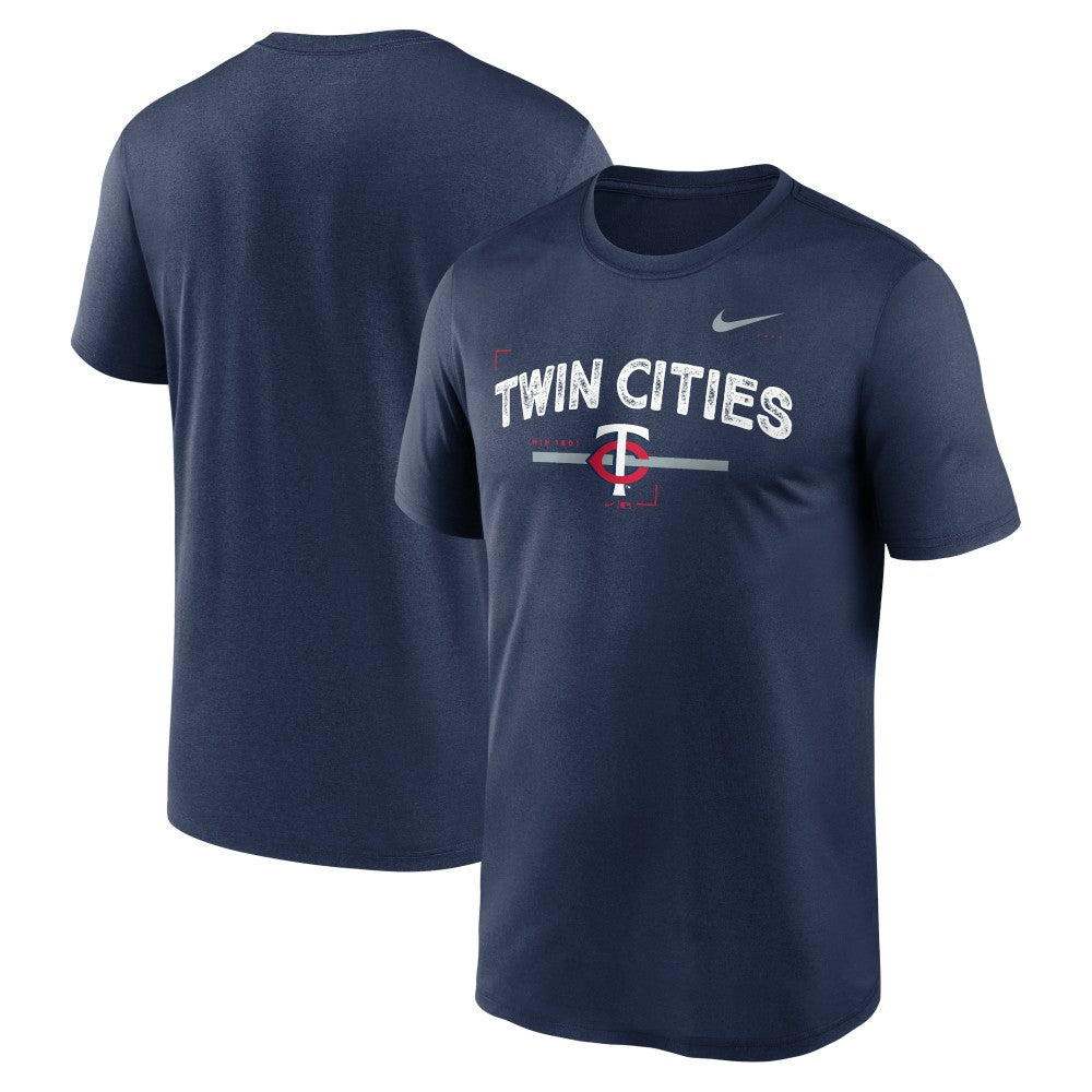 Minnesota Twins Local Legend Practice Performace T-Shirt - Navy | Nike