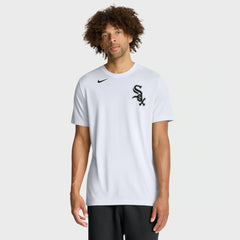 Chicago White Sox New Legend Wordmark Dri-FIT T-Shirt - White | Nike