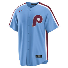 Kyle Schwarber Philadelphia Phillies Alternate, 1st Replica Jersey - Light Blue | Nike