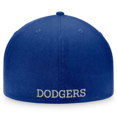 Los Angeles Dodgers Heritage Patch Fitted Hat - Royal/White