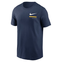 Milwaukee Brewers Over the Shoulder T-Shirt - Navy | Nike
