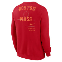 Boston Red Sox Statement Ball Game Fleece Pullover Sweatshirt - Red | Nike