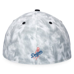 Los Angeles Dodgers Smoke Dye Fitted Hat - Black/White