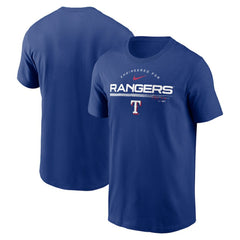 Texas Rangers Team Engineered Performance T-Shirt - Royal | Nike