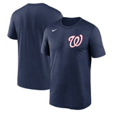 Washington Nationals Wordmark Legend Performance Big & Tall T-Shirt - Navy | Nike