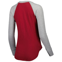 NFL Washington Commanders Touch Women's Waffle Raglan Lightweight Long Sleeve T-Shirt