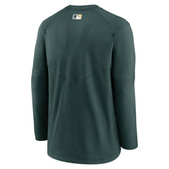 Athletics Authentic Collection Logo Performance Long Sleeve T-Shirt - Green | Nike