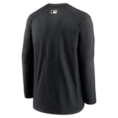 Baltimore Orioles Authentic Collection Logo Performance Long Sleeve T-Shirt - Black | Nike