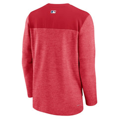 Washington Nationals Authentic Collection Game Time Performance Half-Zip Top - Red | Nike